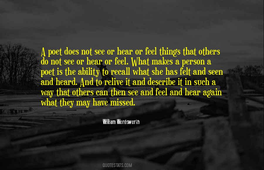 What Makes A Person Quotes #1489461