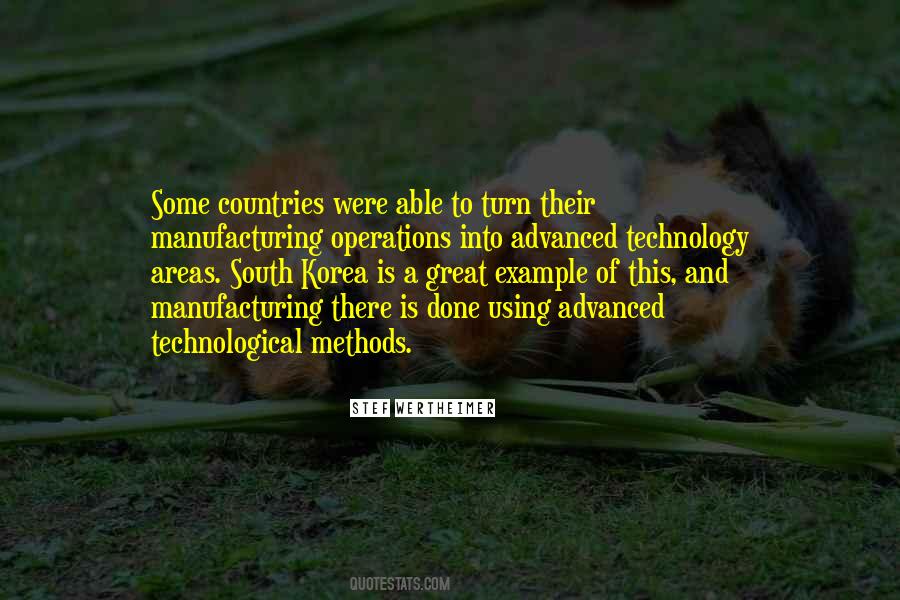 Advanced Countries Quotes #1570753