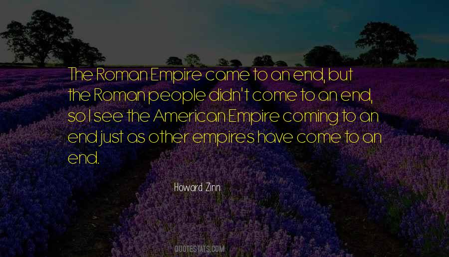 End Of Empire Quotes #716457