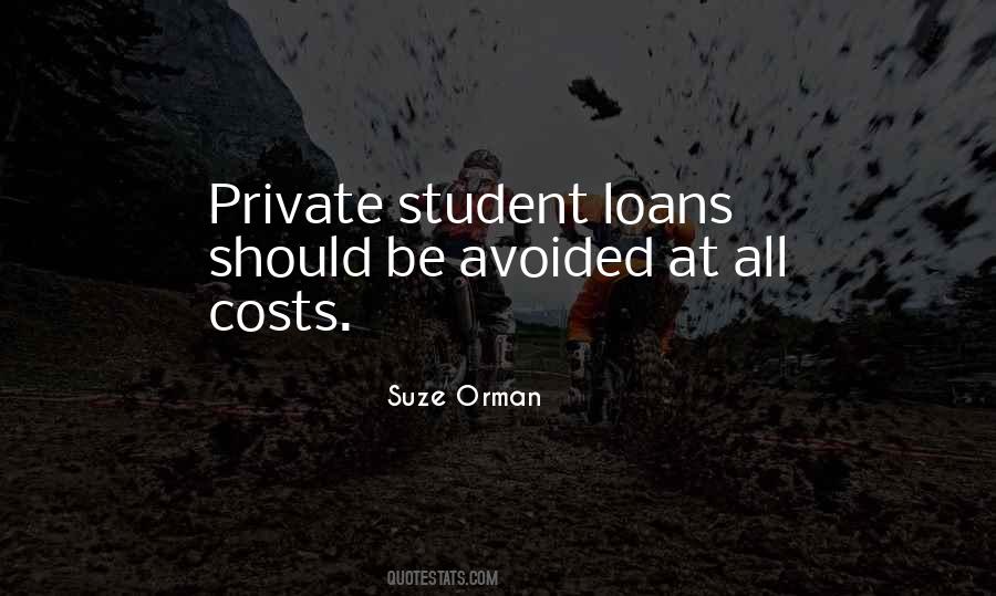 Private Student Loans Quotes #1497218