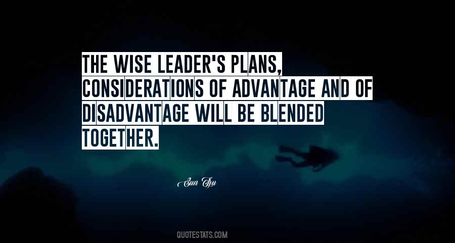 Advantage Disadvantage Quotes #1509335