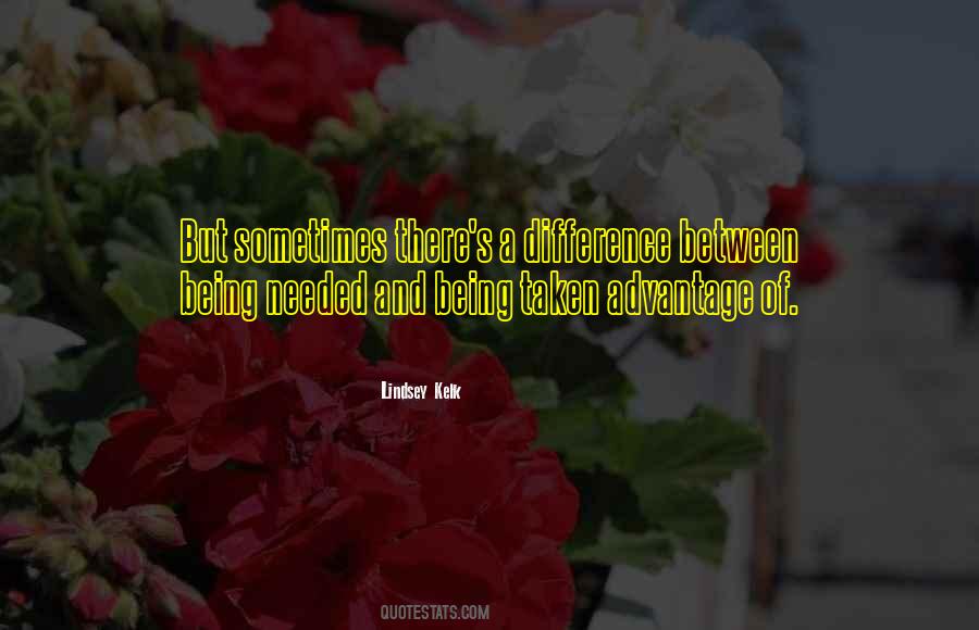 Advantage Of Love Quotes #108140