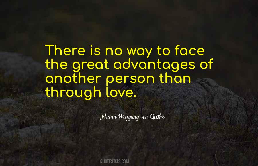 Advantages Of Love Quotes #664755
