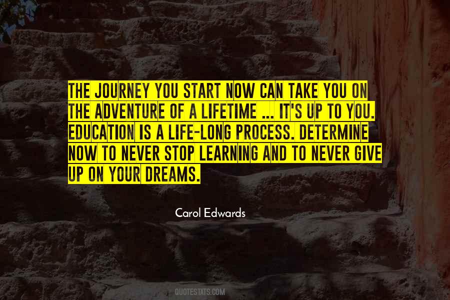 Adventure And Education Quotes #202783