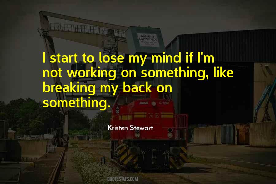Back Breaking Quotes #370189