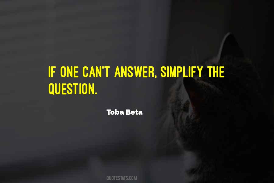 How To Simplify Quotes #266148