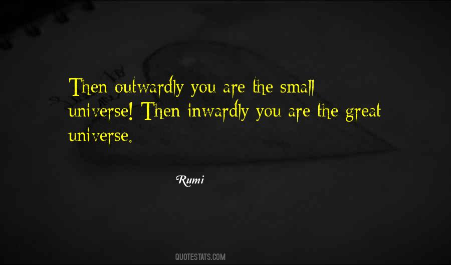 Universe Rumi Quotes #1304525