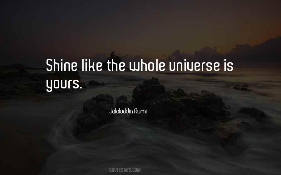 Universe Rumi Quotes #693780