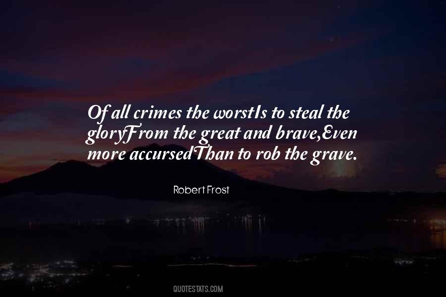 Great Crimes Quotes #1686347