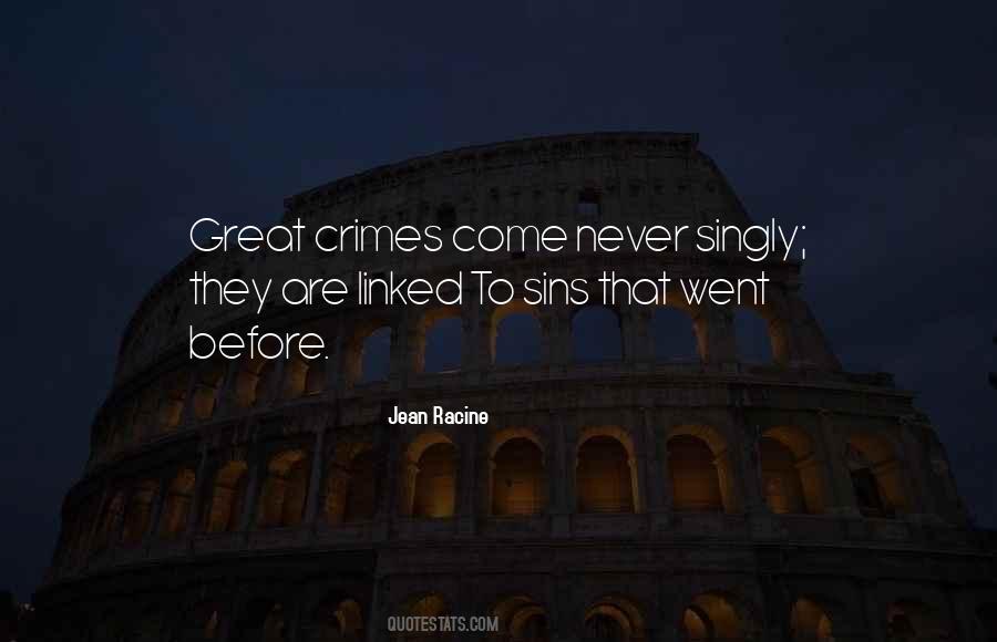 Great Crimes Quotes #928323