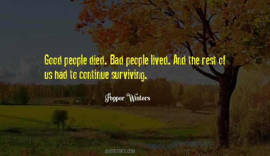 Lived And Died Quotes #805674