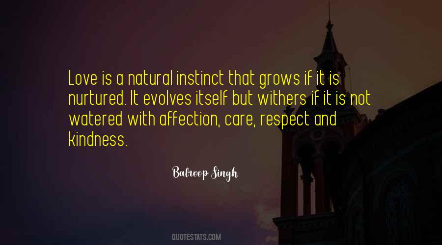 Natural Instinct Quotes #1238615