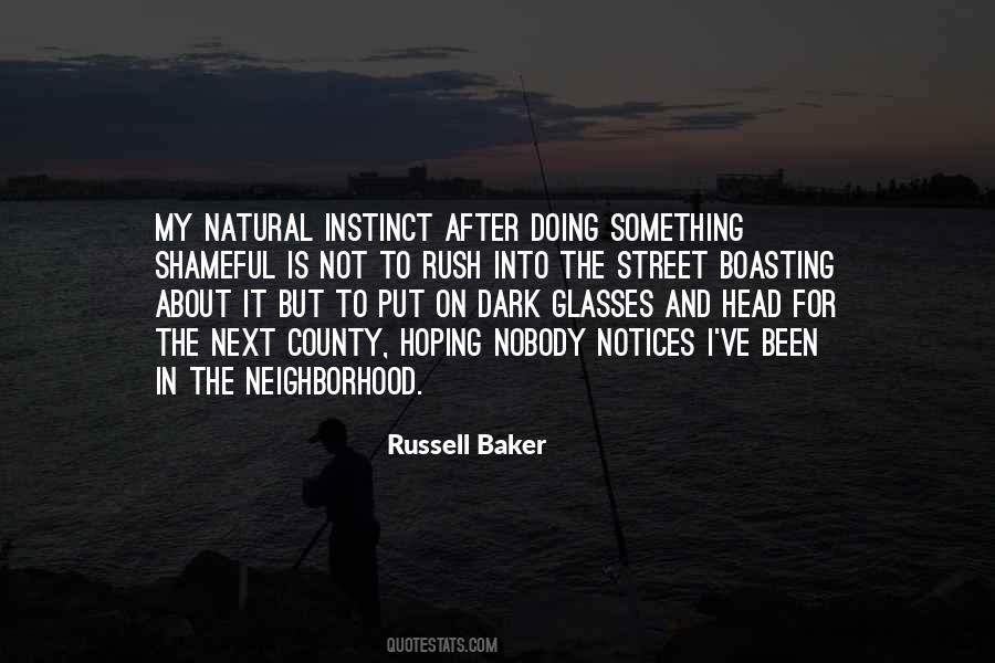 Natural Instinct Quotes #16680