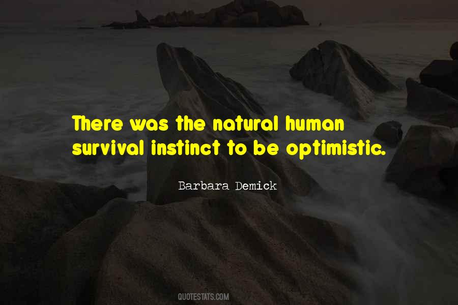 Natural Instinct Quotes #807795