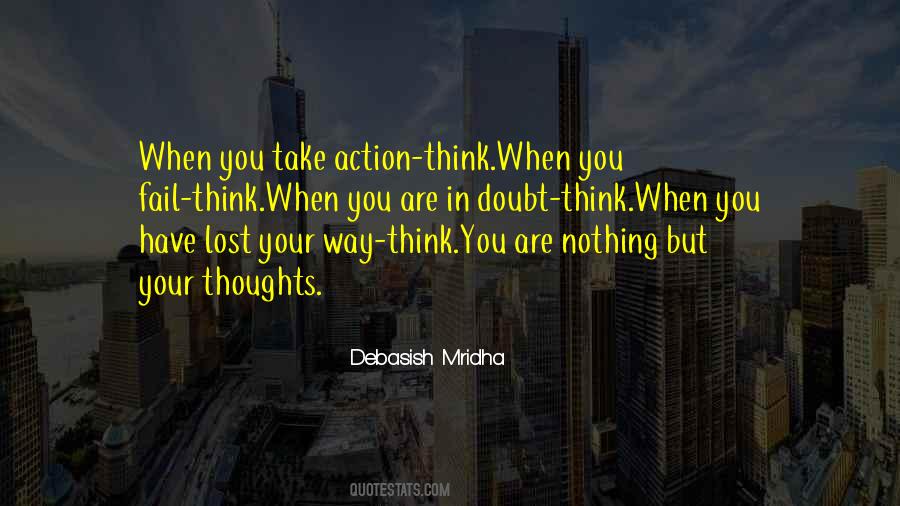 Lost Thoughts Quotes #1563372