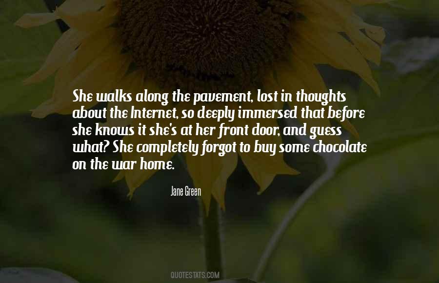 Lost Thoughts Quotes #1784901