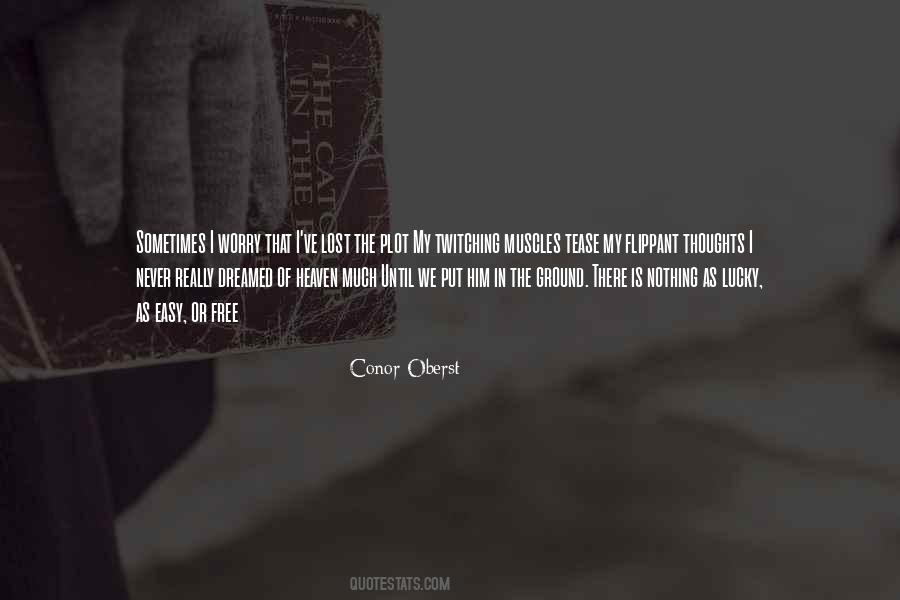 Lost Thoughts Quotes #37149