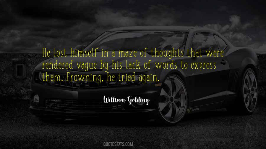 Lost Thoughts Quotes #662810