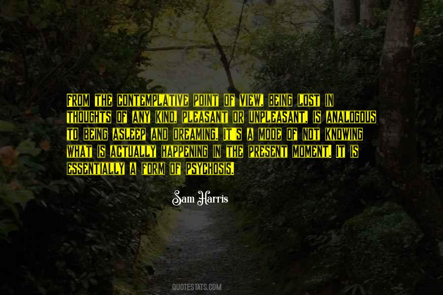 Lost Thoughts Quotes #850268