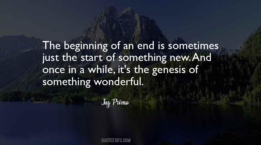 Start Of Something Quotes #1780888