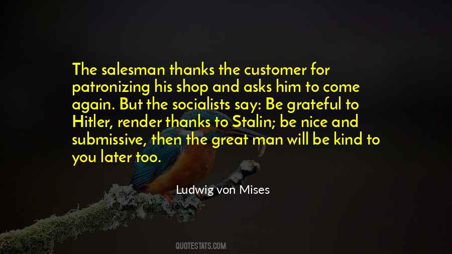 Great Customer Quotes #1328278
