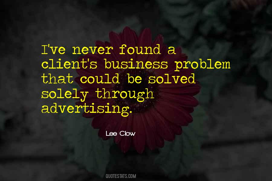 Advertising Clients Quotes #238439
