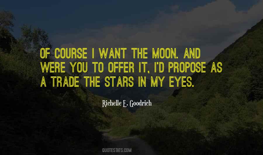 Love Moon Stars Quotes #1147264