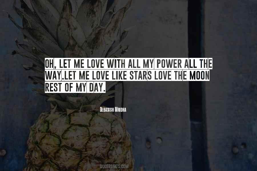 Love Moon Stars Quotes #1236155