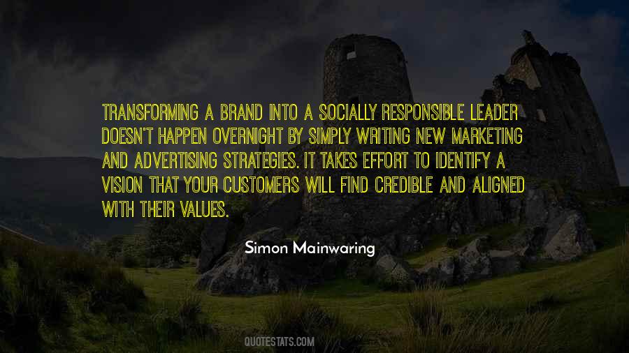 Advertising Strategies Quotes #366185