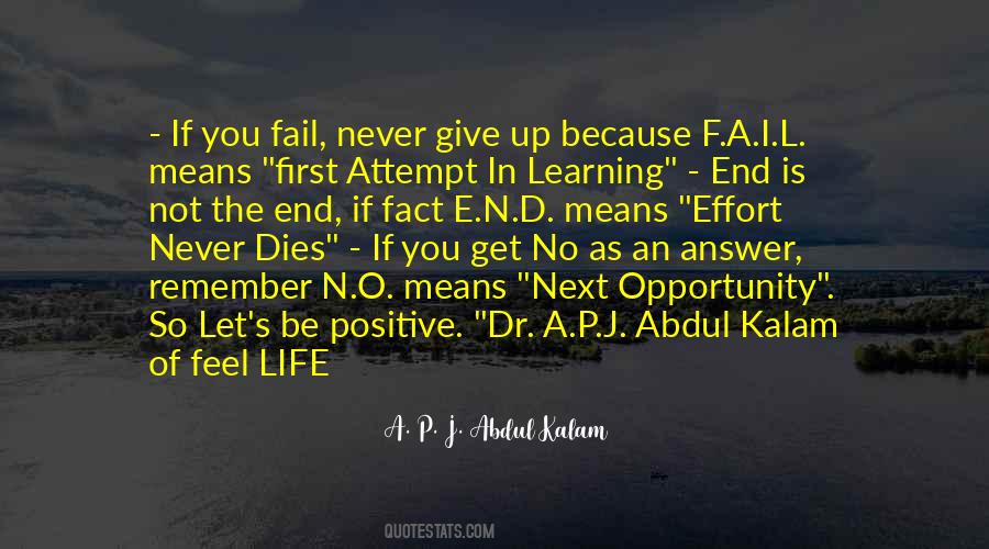 Quotes About Never Give Up In Life #1520764