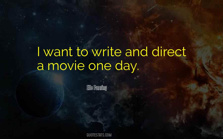 Movie One Day Quotes #1154888