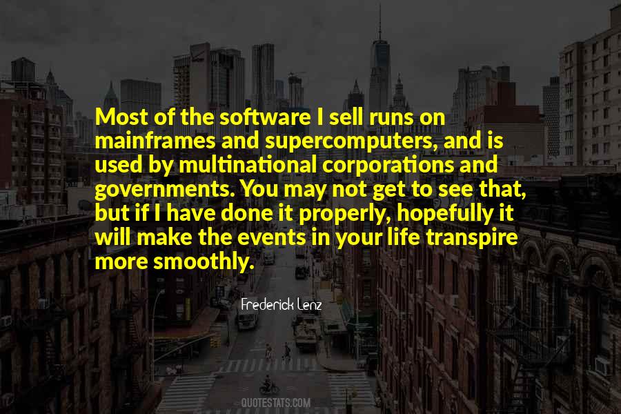 Mainframes And Supercomputers Quotes #1615386