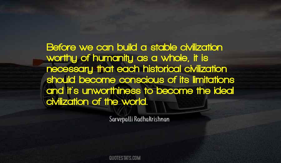 Civilization Of The World Quotes #874693