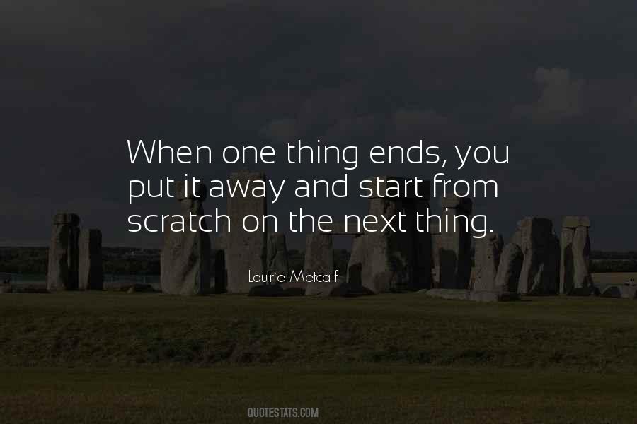 Start From Scratch Quotes #1480249