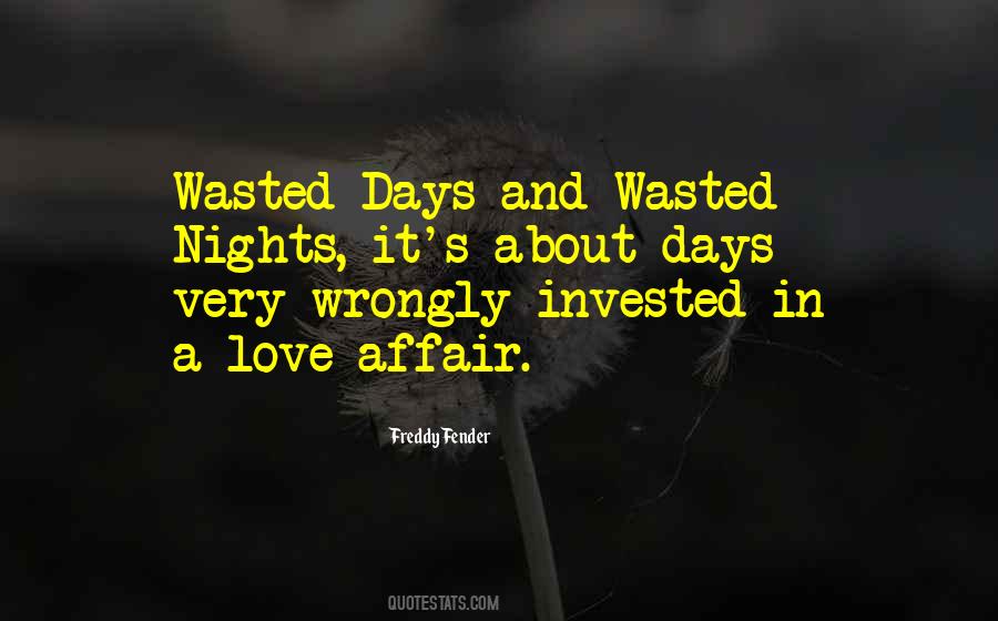 Affair Quotes #1307569