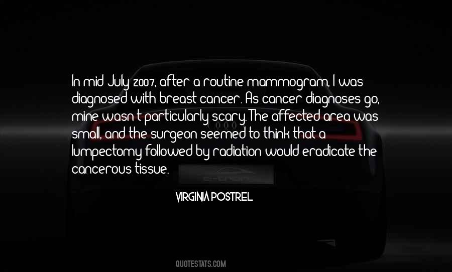Affected By Cancer Quotes #345071