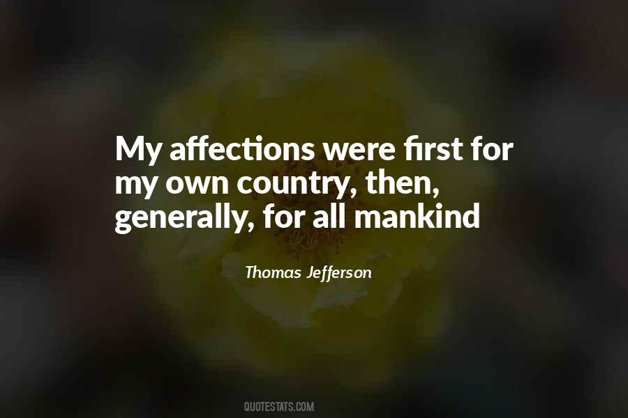 Affections Quotes #1309722