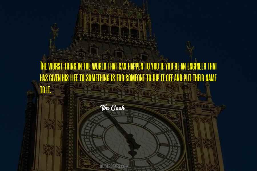 Worst Thing In The World Quotes #797966