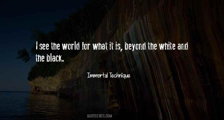 Black And White World Quotes #687918