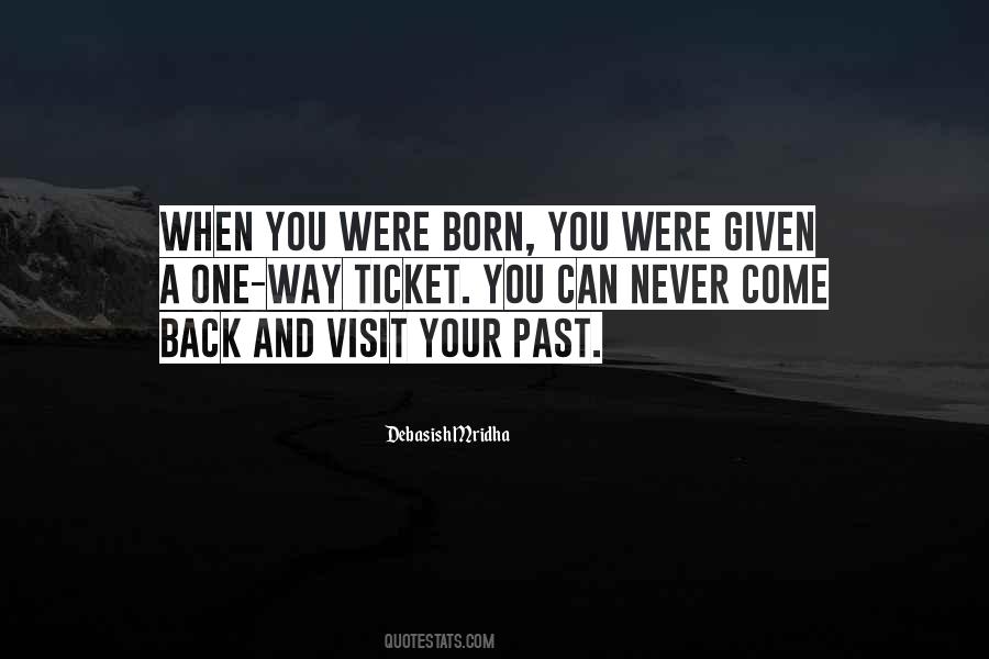 Quotes About Never Come Back #1796758