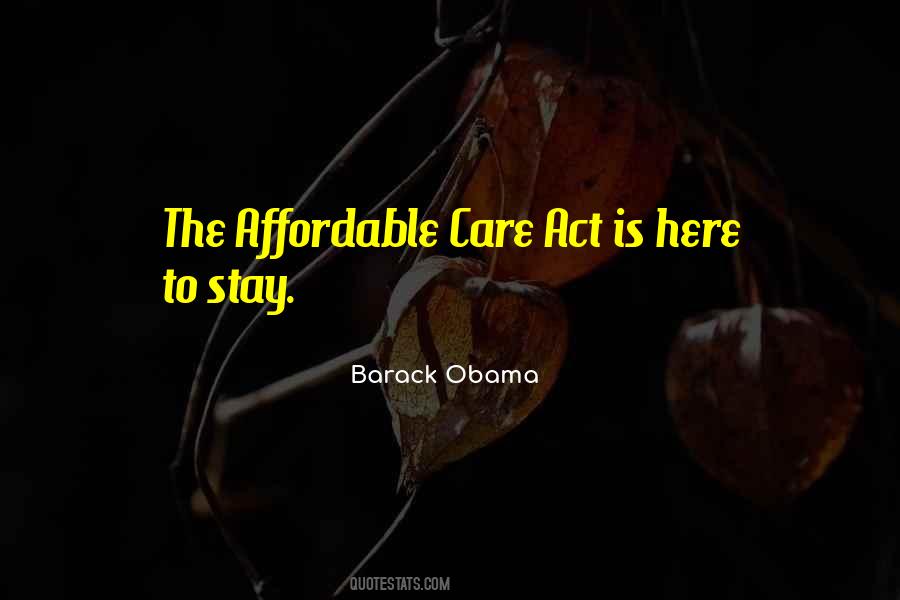 Affordable Care Quotes #78666