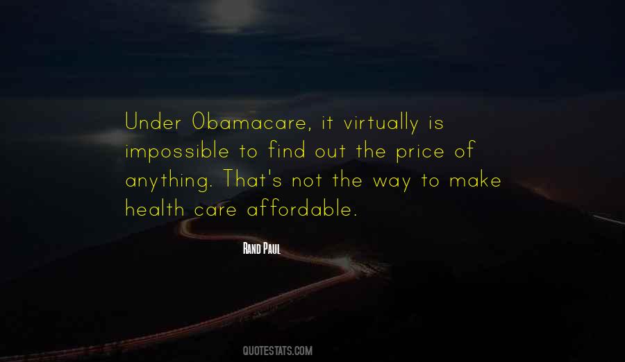 Affordable Care Quotes #820170