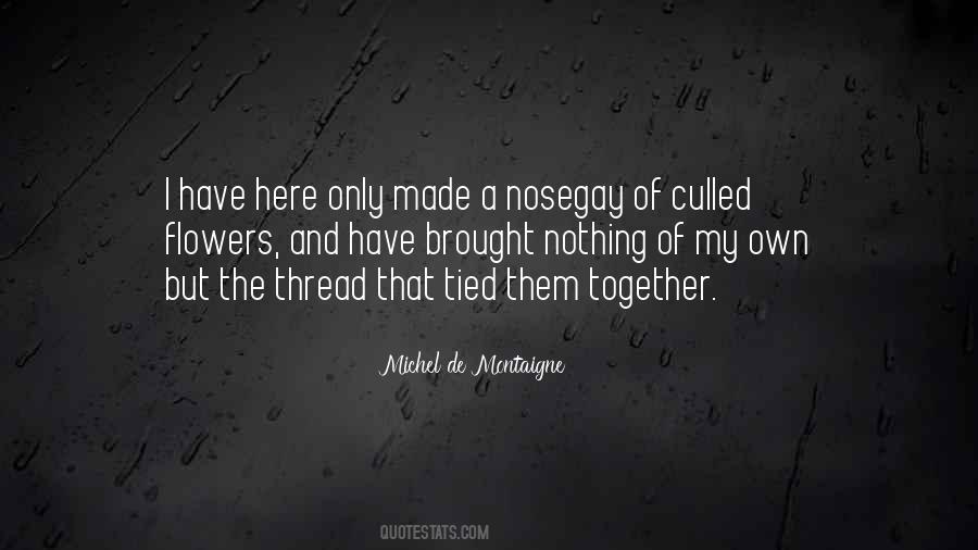 Tied Together Quotes #1109937