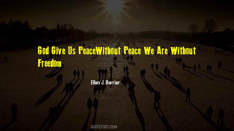 Us Peace Quotes #1072398