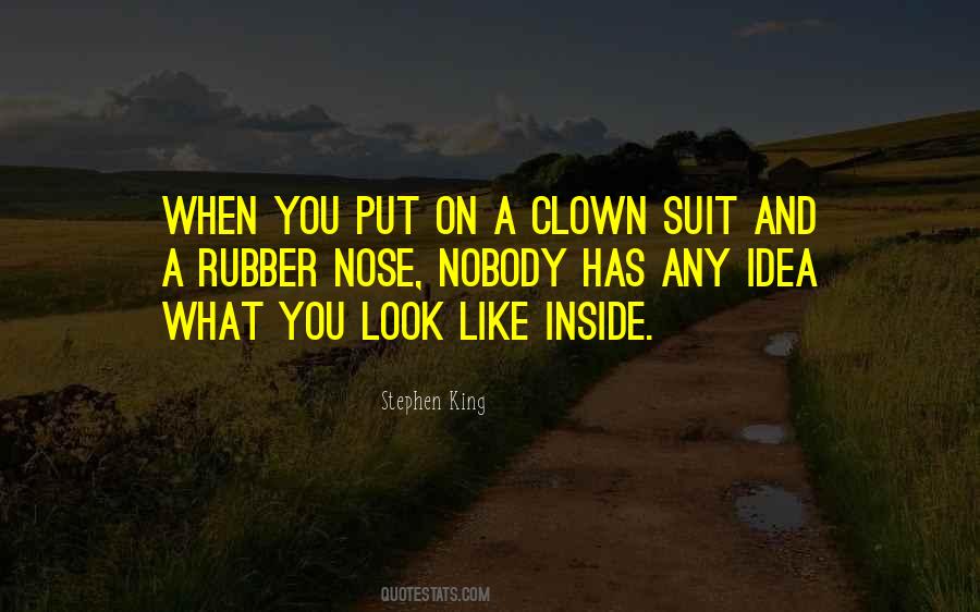 Like A Clown Quotes #1371145