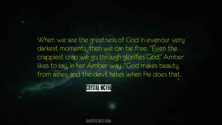 Greatness Of Our God Quotes #1167315