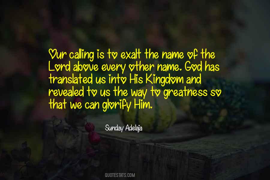 Greatness Of Our God Quotes #1754345