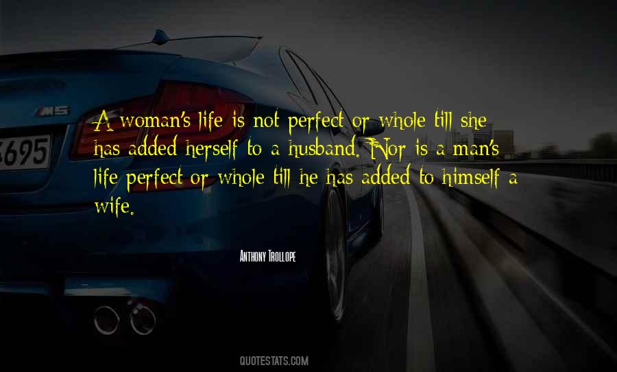 Perfect Husband Quotes #212205