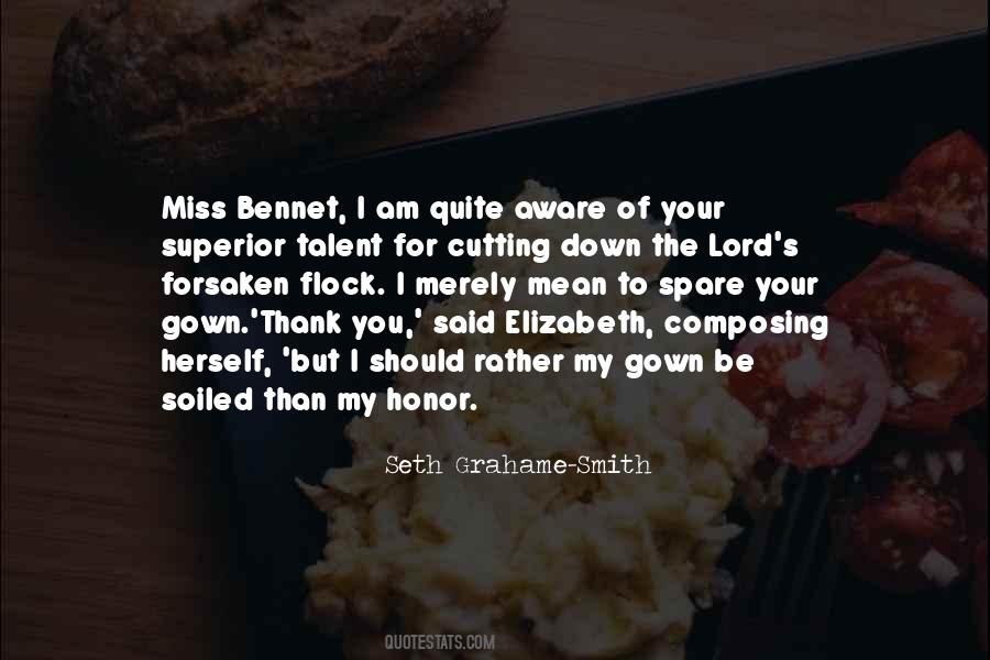 Miss Elizabeth Bennet Quotes #1215697