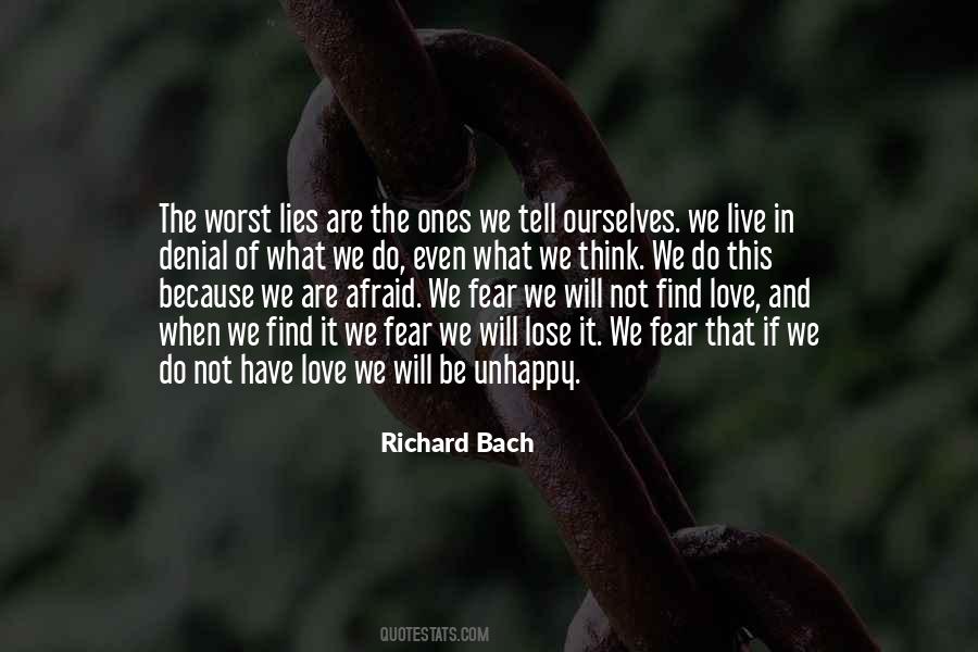 Afraid To Lose Him Quotes #398855
